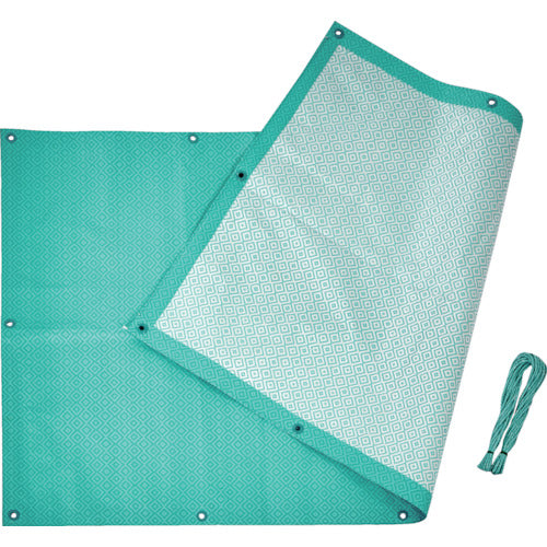 TRUSCO [Sold out and discontinued] Nagomimi Fence Sheet Width 0.9m x Length 1.7m Turquoise Blue TNGM-0917FS-B 1 sheet