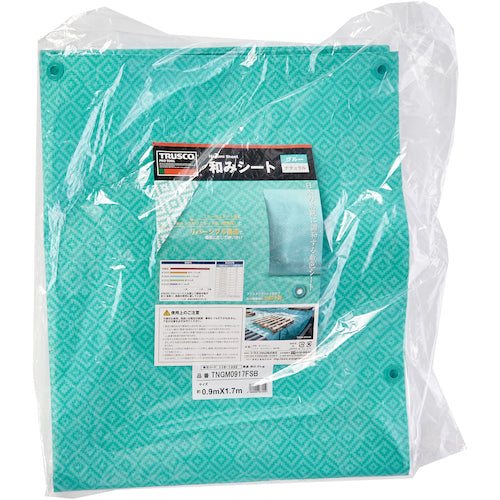TRUSCO [Sold out and discontinued] Nagomimi Fence Sheet Width 0.9m x Length 1.7m Turquoise Blue TNGM-0917FS-B 1 sheet