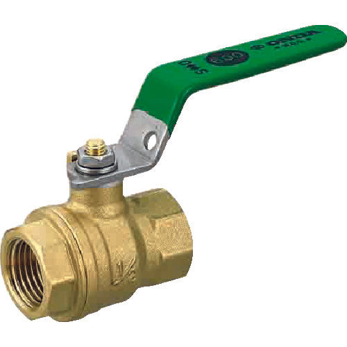 オンダ製作所　黄銅ボールバルブ　ＦＦ２型（フルボアコンパクト）　Ｒｃ１／２　FF2-15　1 個