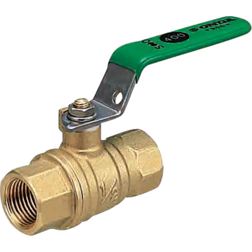 Onda Seisakusho Brass Ball Valve FF Type (Full Bore) Rc3 Lever Handle FF-80 1 pc