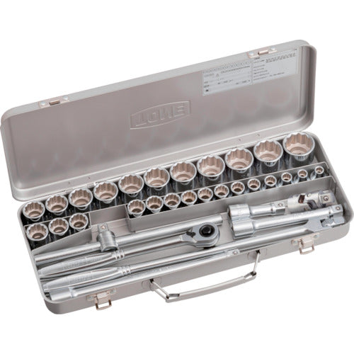 TONE 소켓 렌치 세트 삽입 각 12.7mm 33점 세트 170M 1S