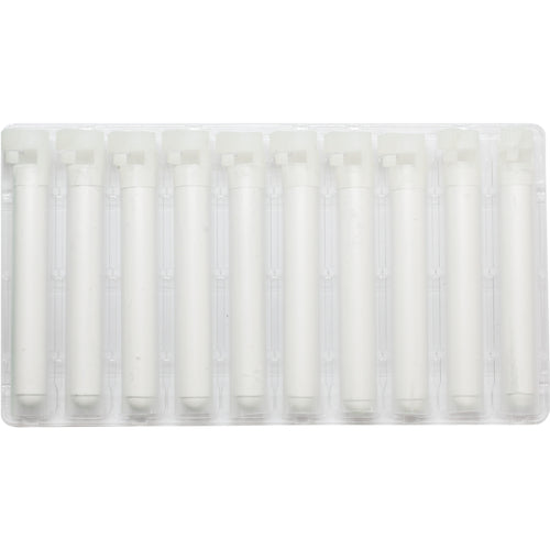 TRUSCO Kitpas for Construction Use, Refill, White, 10 Pieces, TKK-10S-W, 1 Box