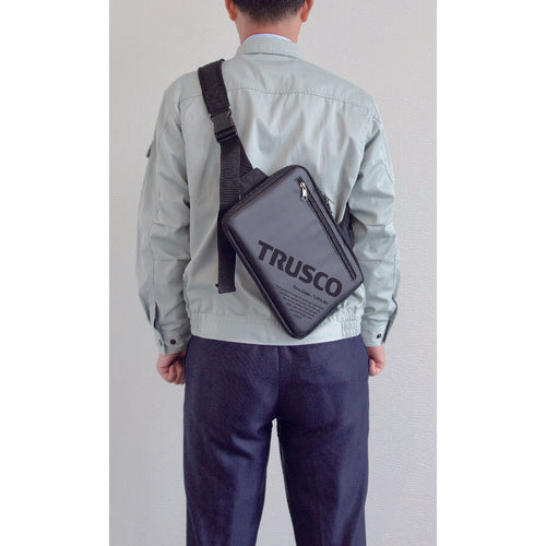 ＴＲＵＳＣＯ　作業現場用タブレットケース　画板タイプ　TABG-BK　1 個