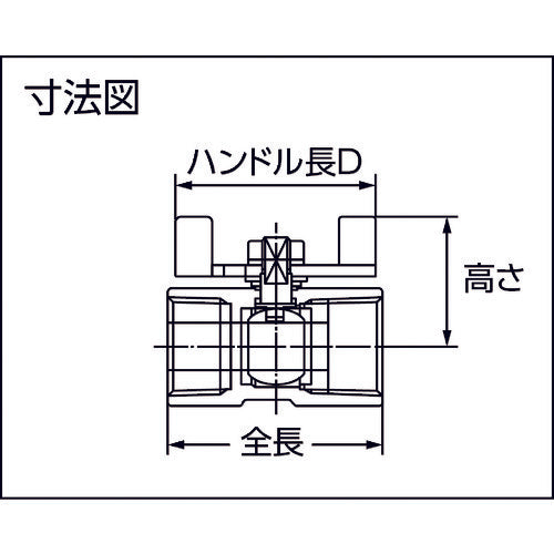 オンダ製作所　ＳＢＦＳ２型（レデューストボア）　Ｒｃ１／４　Ｔハンドル　SBFS2-T08　1 個