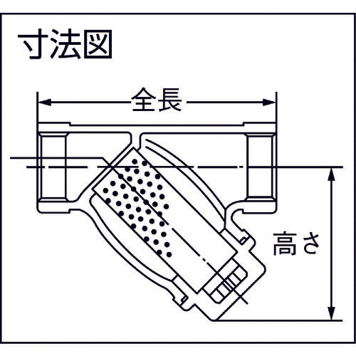 Onda Manufacturing SVY2 type (Y-shaped strainer) Rc3/4 SVY2-20 1 piece