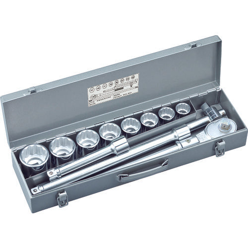 TONE 소켓 렌치 세트 삽입 각 19.0mm 12점 세트 12각 200M 1S