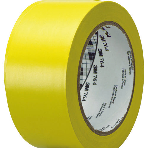 3M Line Tape 764 Yellow 50.8mm x 32.9m 764 YEL 50X32 1 roll
