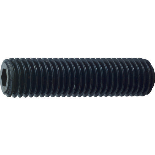 TRUSCO 육각구멍부착 고정나사 평끝 흑염색 M12×60 8개입 B63-1260 1 PK