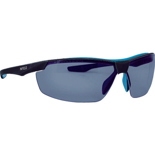 INFIELD 세이프티 글라스 FLEXOR PLAS 블랙/터키석 블루 9023 625 AF 1개