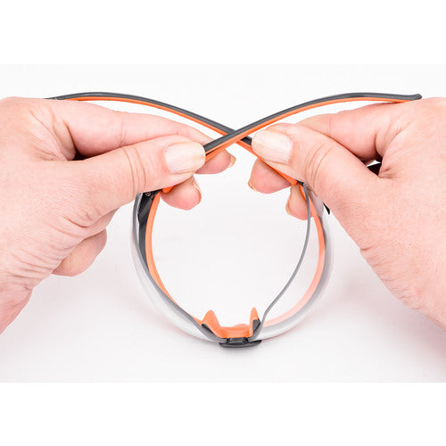 INFIELD 세이프티 글라스 FLEXOR PLAS 네이비 블루/옐로우 9024 125 AF 1개