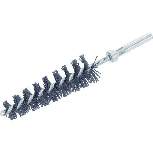 TRUSCO [Sold out and discontinued] Tapered twist brush, abrasive nylon, 0.55Φ, for 14Φ to 24Φ holes, TNB-1424-TNY, 1 piece
