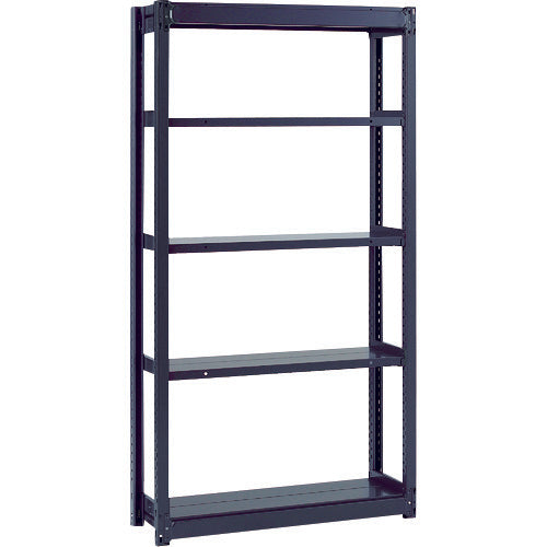 TRUSCCO 경량 볼트리스 선반 TSUG형 단품 타입 942X340XH1800 TSUG100-63K-5-HBK 1대