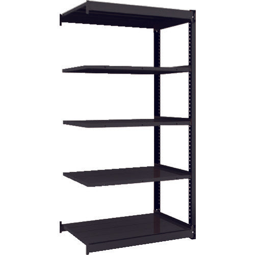 ＴＲＵＳＣＯ　軽量ボルトレス棚ＴＳＵＧ型　連結タイプ　９００Ｘ６４０ＸＨ１８００　TSUG100-63L-5B-HBK　1 台