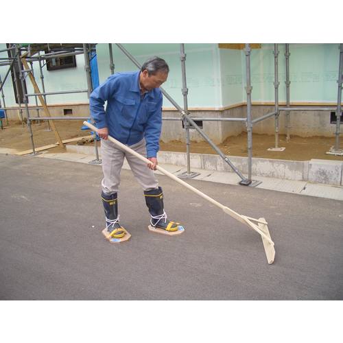 TRUSCO Steel Asphalt Rake Width 600mm x Height 65mm TSR-6065 1 piece