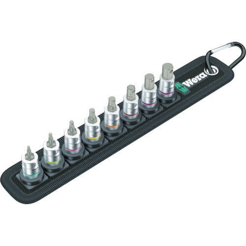 Wera BELT 2 8740A Hex-Plus HF Belt Socket Set 1/4 003881 1S