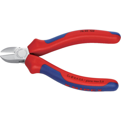 ＫＮＩＰＥＸ　７６０５−１２５　エレクトロニクスニッパー　7605-125　1丁