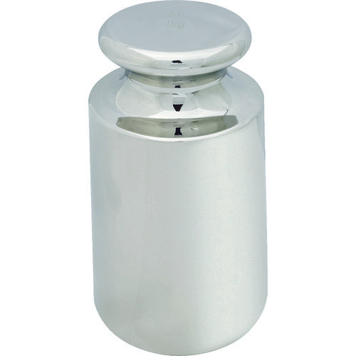 ＴＲＵＳＣＯ　ＯＩＭＬ型　円筒分銅Ｍ１級　１Ｋｇ　MLCM-1KG　1個