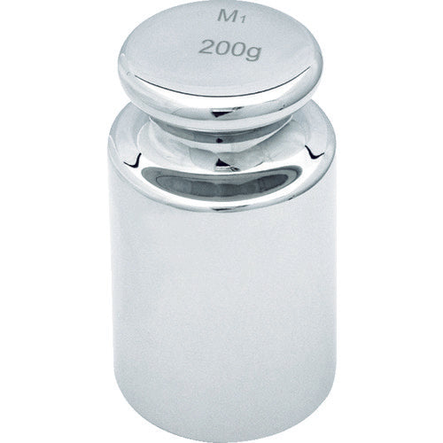 ＴＲＵＳＣＯ　ＯＩＭＬ型　円筒分銅Ｍ１級　２００ｇ　MLCM-200G　1個