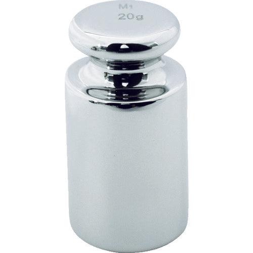 ＴＲＵＳＣＯ　ＯＩＭＬ型　円筒分銅Ｍ１級　２０ｇ　MLCM-20G　1個