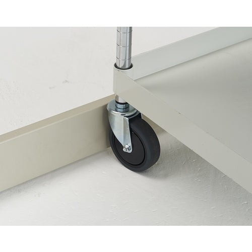 TRUSCO Steel Rack M3 Medium Duty Shelf, Open Bottom Type, W900 x D471 x H1800, 3 Shelves, Single Unit, M3-SB6353 1S