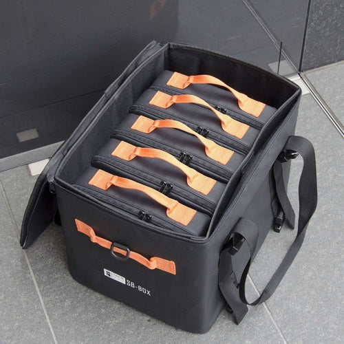 ＴＲＵＳＣＯ　プロ用段積みバッグ　ＳＴＡＣＫ　ＢＬＯＣＫ　３段タイプ　SB-3SET　1 Ｓ