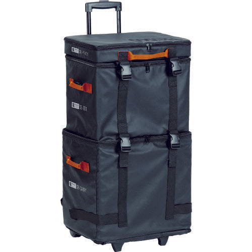 ＴＲＵＳＣＯ　プロ用段積みバッグ　ＳＴＡＣＫ　ＢＬＯＣＫ　２段タイプ　SB-2SET　1 Ｓ