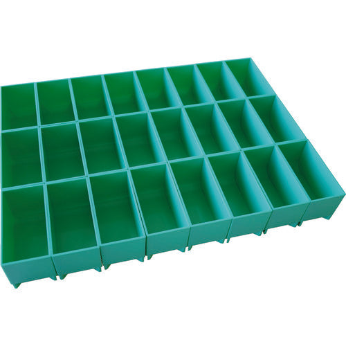 ＴＲＵＳＣＯ　プロ用段積みバッグ　ＳＴＡＣＫ　ＢＬＯＣＫ　パーツケース　４２０Ｘ７０　Ｂタイプ　SB-PT42B-B　1 Ｓ