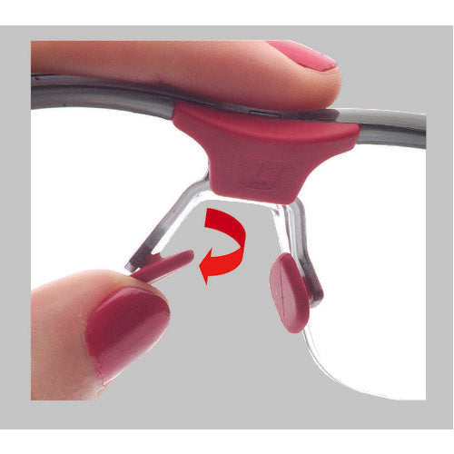 Ｈｏｎｅｙｗｅｌｌ　【売切廃番】保護メガネ　アダプテック　アンバーレンズ　赤＋黒　幅狭　T5900NTKAJ　1 個