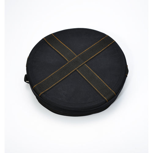 ＴＲＵＳＣＯ　電工バケツ　３００Ｘ３５０　ファスナー蓋付き　Ｓフック大付　ブラック　TADB-300FF　1 個