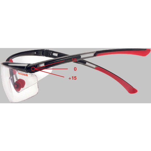 Honeywell [Sold out and discontinued] Adaptec safety glasses, smoke lens, navy blue + gray, wide width, T5900WBLSJ, 1 piece