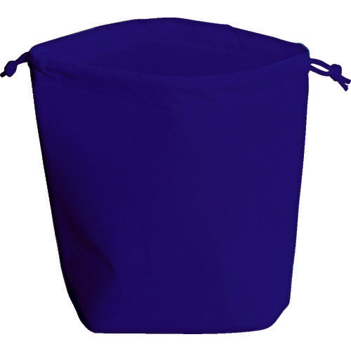TRUSCO Non-woven Drawstring Bag, A4 Size, Gusseted, Navy, 10 Pieces, HSA4-10-NV, 1 Bag