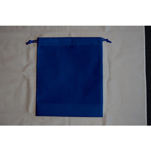 TRUSCO Non-woven Drawstring Bag, A4 Size, Gusseted, Navy, 10 Pieces, HSA4-10-NV, 1 Bag