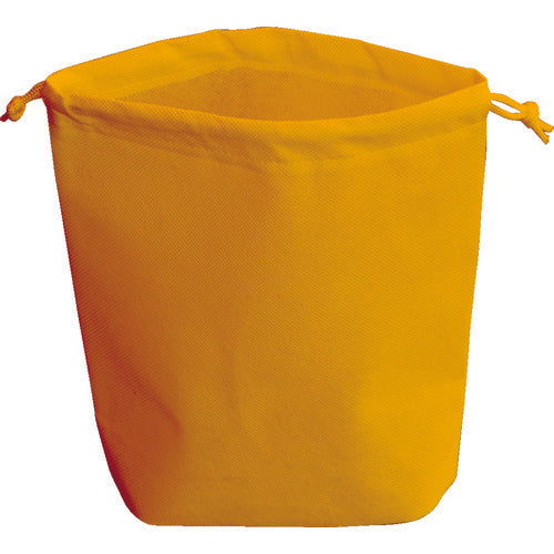 TRUSCO Non-woven Drawstring Bag, A4 Size, Gusseted, Orange, 10 Pieces, HSA4-10-OR, 1 Bag