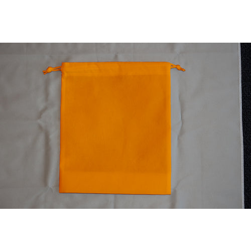 TRUSCO Non-woven Drawstring Bag, A4 Size, Gusseted, Orange, 10 Pieces, HSA4-10-OR, 1 Bag