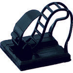 TRUSCO Cable Clamp Belt Type, Binding Diameter 3-19Φ, Black, 10 Pieces, TL-19AB-BK, 1 Bag