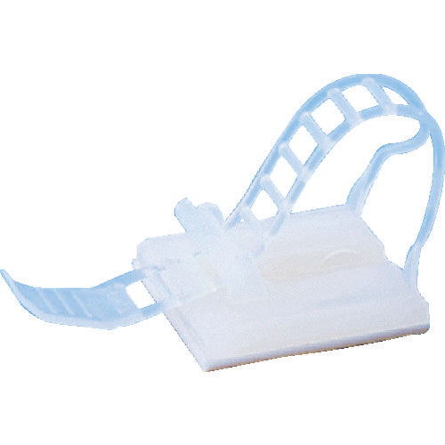 TRUSCO 케이블 클램프 벨트 타입 결속 지름 3~19Φ 내츄럴 10개입 TL-19AN-NR 1봉