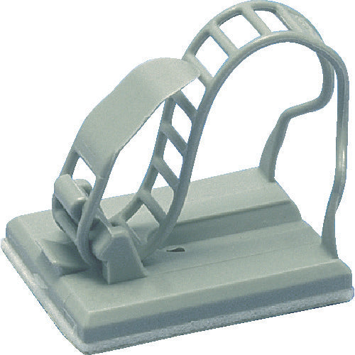 TRUSCO 케이블 클램프 벨트 타입 결속 직경 5~25Φ 그레이 10개입 TL-25A-GY 1봉