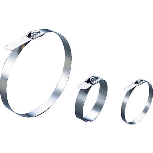 TRUSCO 스테인리스 밴드 분리 가능 타입 W5.0X450L (10개입) STB5450 1봉