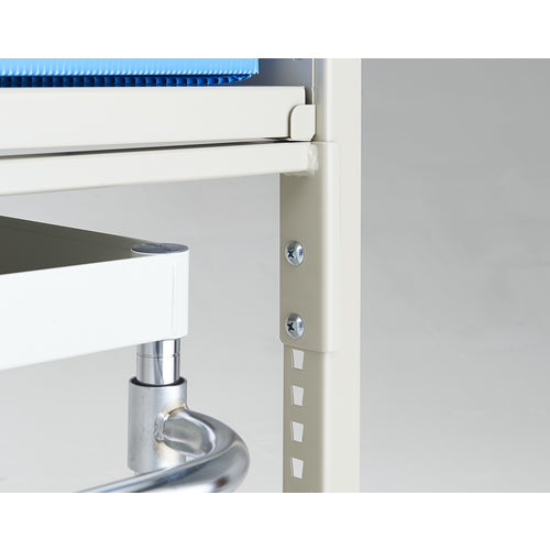 TRUSCO Steel Rack M2 Type Light-Medium Duty Shelf, Open Bottom Type, 1460 x 450 x H1800, 3 Tiers, Connected, M2-SB6543B, 1 Unit