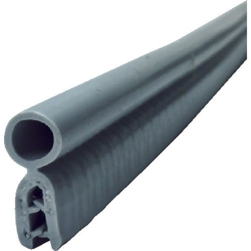 ＴＲＵＳＣＯ　シリコーンワンタッチガスケット　２ｍ　２４Ｘ１０　芯材入り　グレー　SWP-08-2M-GY　1 巻