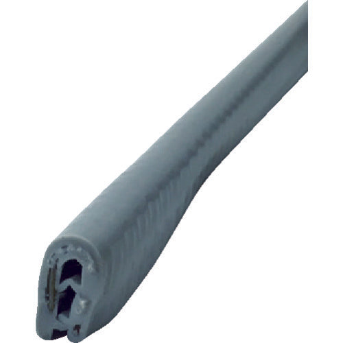 ＴＲＵＳＣＯ　シリコーンワンタッチガスケット　２ｍ　１３．２Ｘ９．６　芯材入り　グレー　SWP-09-2M-GY　1 巻