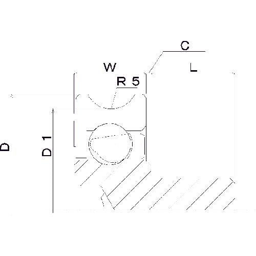 TOK 수지 베어링 DU-B-JH DU-28-B0.5-JH 1개