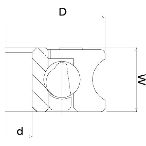ＴＯＫ　樹脂ベアリング　ＤＵ−Ｈ　DU-24-H6　1 個
