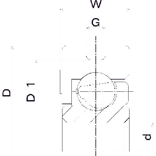 TOK Plastic Bearing DH-H DH-21-H6-2 1 piece