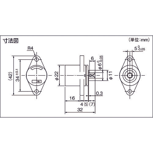 TOK 로터리 댐퍼 TD38 TD38A1-6K 1개