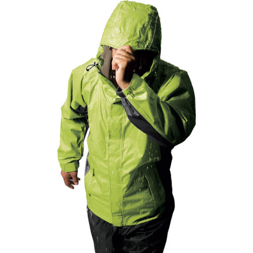 マック　雨具　アクションプラスＥＸ　ライトグリーン　Ｍ　AS-8400-14　1 着
