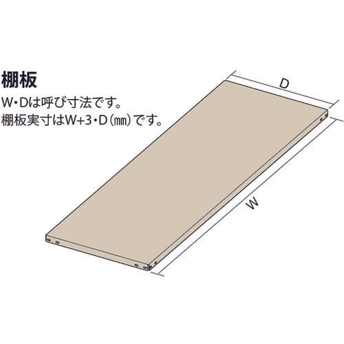 ＩＲＩＳ　軽量ラック１００　棚板　Ｗ１８００＊Ｄ６００　LTA1860　1枚