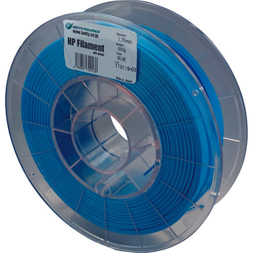 Hotty Polymer HP Filament (Super Flexible Type) Blue BL-500 1 pc