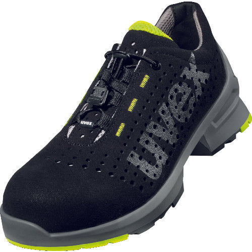 UVEX Low Shoes Black/Lime 23.5cm 8543.5-37 1 pair