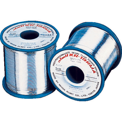 アルミット　鉛入りやに入りはんだ　ＫＲ−１９　ＲＭＡ　０．５ｍｍ　KR19RMA-SN60-P-2-0.5MM　1巻